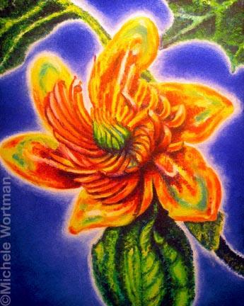 Michele Wortman - Glow flower 02